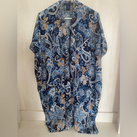 Adrienne Vittadini Paisley Kimono - Picture 1 of 4